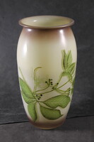 Hand-painted broken glass vase 590