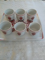 Ravenclaw porcelain pâlinka glass set