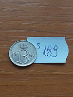 Belgium belgique 25 centimes 1967 copper-nickel s189