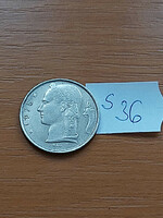 Belgium belgique 5 francs 1975 copper-nickel s36
