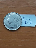 Belgium belgie 5 francs 1977 copper-nickel s63