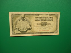 Yugoslavia 500 dinars 1981 ex