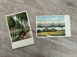 Two old landscape postcards