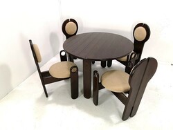 Rare, special Szedleczky design dining set designed by rudolfné Szedleczky - 50156