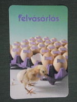 Card calendar, purchase of eggs, 1991, (3)