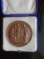 Bronze commemorative medal of József Ferenc, 