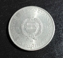 Ritka 1967-es Kossuth 5 forintos.