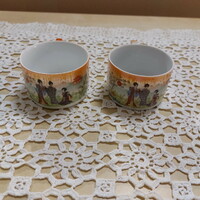 Zsolnay geisha tea cup for replacement, 2 pcs