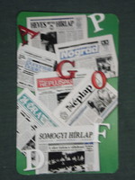 Card calendar, axel springer lapkiadó kft. Budapest, daily newspaper, newspaper, magazine, 1992, (3)