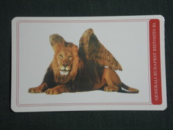 Card Calendar, Generali Insurance Co., Winged Lion, Budapest, 1993, (3)