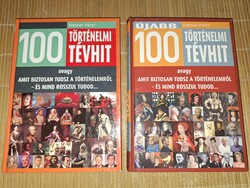 100 történelmi tévhit és Újabb 100 történelmi tévhit.2 könyv egyben.4990.-Ft