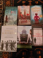 5 new romantic novels + 1 biography from Paris, France!
