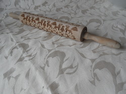 Christmas pattern rolling pin, stretcher