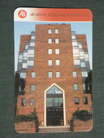 Card calendar, áb-aegon insurance rt. Branch building, 1993, (3)