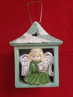 For Christmas! Angelic Christmas cottage with candles