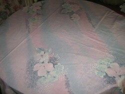Pair of beautiful pink blue pastel floral blackout curtains