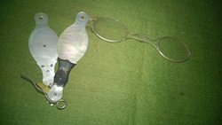 Antique mother-of-pearl inlaid magnifying glasses