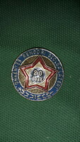20 years silver grade badge for voluntary police service as shown in the pictures