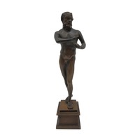 Faun bronze statue m00886