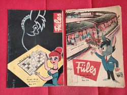 2 magazines with tabs, July and November 1962 issues