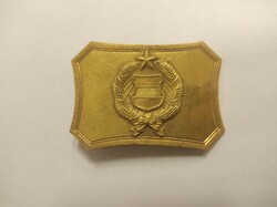 Kádár coat of arms belt buckle (Hungarian People's Army)