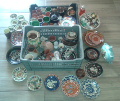 Mixed ceramics (plates, mugs, jugs, etc.)