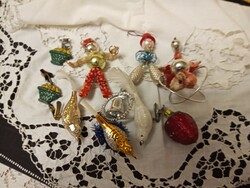 Old Christmas tree decorations.