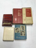 Communist minibooks 4 pieces - our martyrs - the illegal free people - Lenin on trade unions