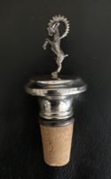 Silver-plated mouflon spout and stopper in one