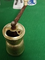 Retro coffee grinder.