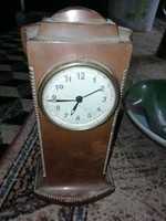Antique table clock is in the condition shown in the pictures