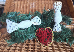 Crochet Christmas tree decorations