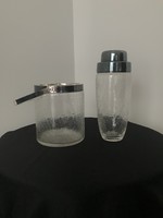 Wmf silver-plated shaker and ice holder