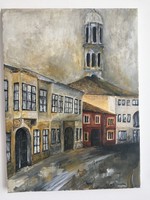 Sopron church street