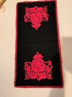 Table runner and decorative cushion cover