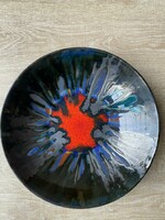 Iparművészeti kerámia tányér