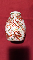 Zsolnay porcelán váza kézi festésű