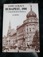 John Lukacs: Budapest 1900 (Europe 1991) + gift old Budapest postcards