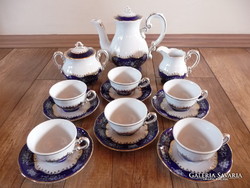 Zsolnay pompadour pattern coffee set