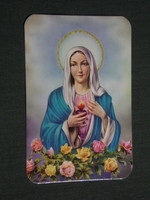 Card calendar, religion, Saint Margaret, graphic artist, 2002, (3)