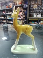 Deer house porcelain deer