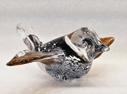 Különleges Muránói üveg madár