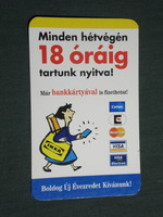 Kártyanaptár,  IKEA lakberendezési áruház, grafikai rajzos , 2000,   (3)