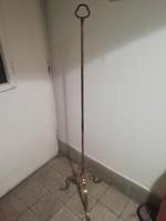 Old copper floor lamp body