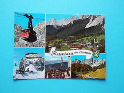 Postcard (67) - Austria - Ramsau am Dachstein mosaic 1980s