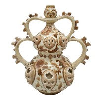 Zsolnay decorative vase with knobs m00926