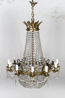 Empire style crystal chandelier - 12 arms