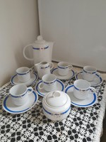 Beautiful victoria czech blue and white coffee set