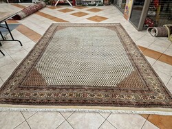 Hand knotted wool persian carpet 250x350 indo-mir bfz526