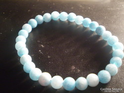 7Mm aquamarine elastic bracelet